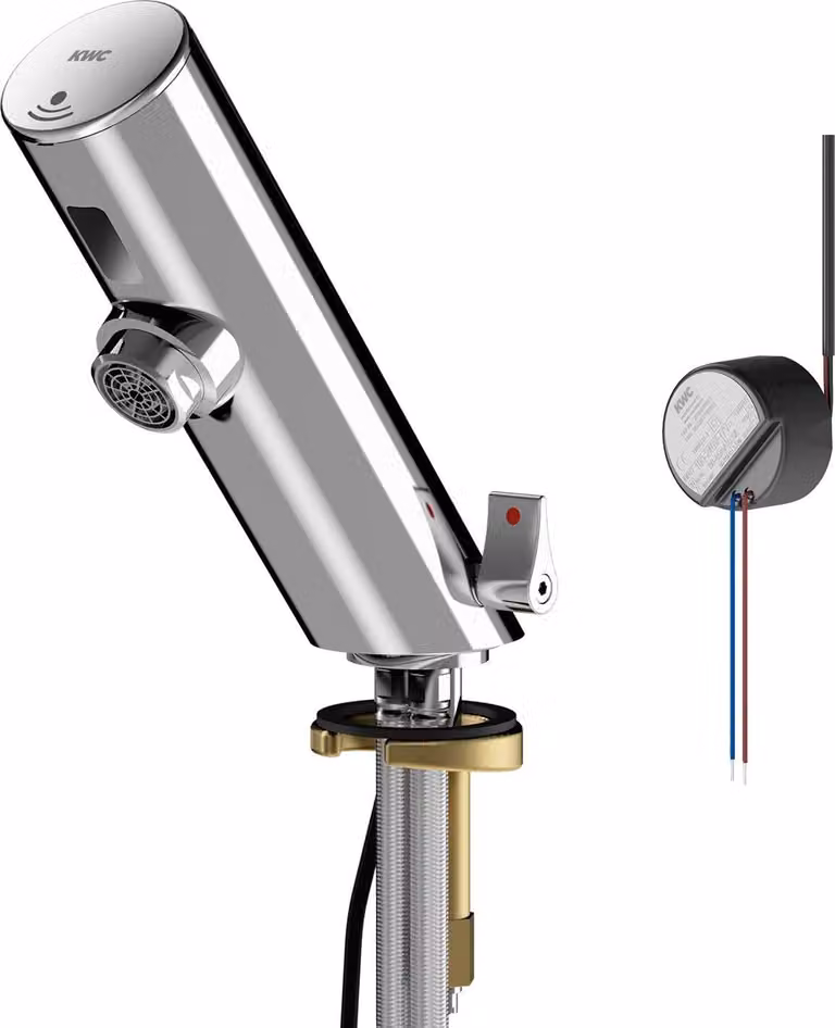 Miscelatore a colonna KWC AR, F3, elettrico, miscelatore, 6l, da incasso Alimentazione 230 VAC