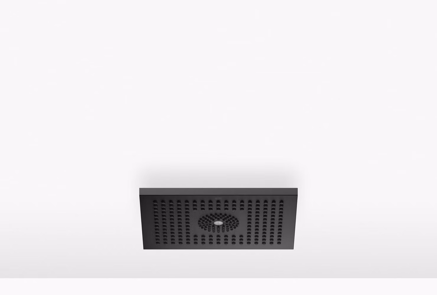 Douche de pluie Dornbracht pour fixation au plafond, avec éclairage LED, carrée, 300x240mm, 28042980-33, 28042980-33