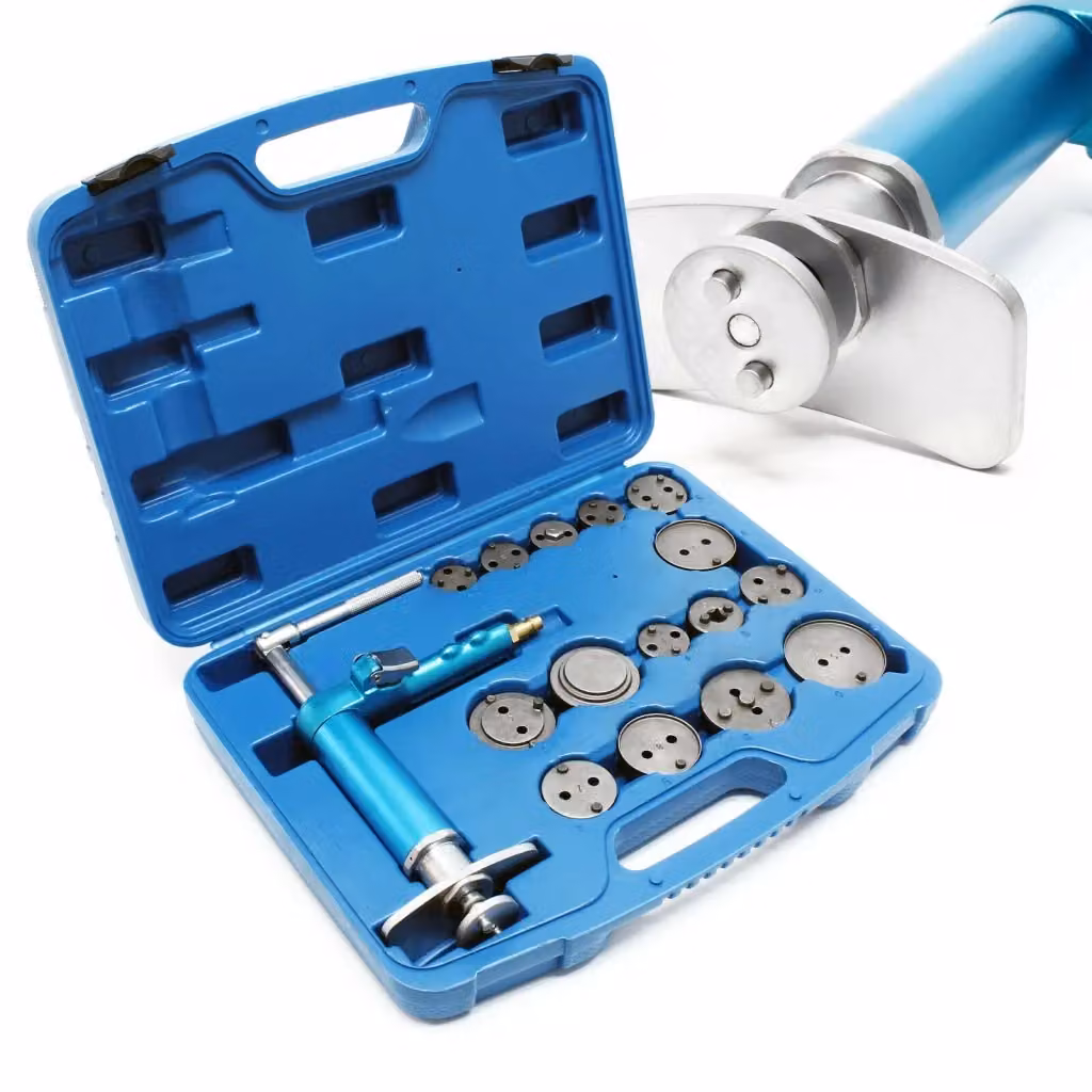 Set di 16 utensili per la retrazione del pistone della pinza del freno pneumatico colore blu – 2