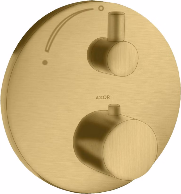 hansgrohe AXOR Uno² Thermostat AXOR Uno² encastré avec robinet d'arrßªt, 1 consommateur, 38700250, 38700250