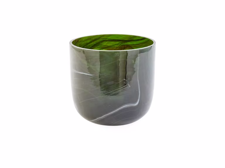Marbled Glass Vaso - S