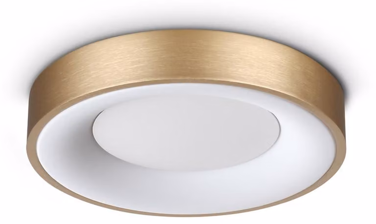 Plafoniera Collezione PLANET LED 15W Luce Naturale 4000K Ottone Ideal Lux