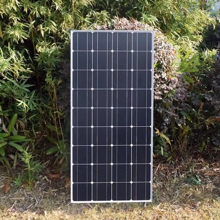 Pannello solare da 150 W - 18 Volt - Moduli leggeri - Ricarica batterie da 12 V - Caricabatterie solare per sistemi off-grid