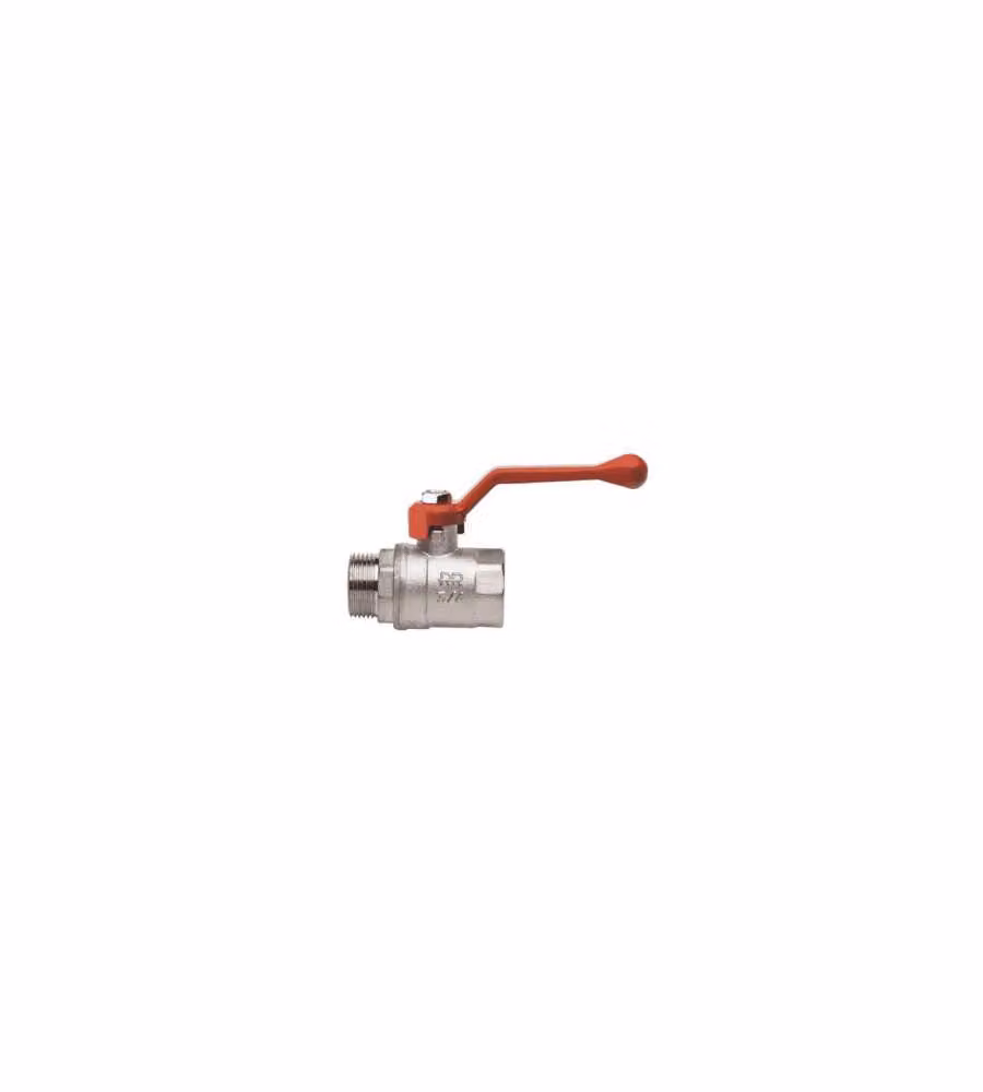 IDRO BRIC Valvola a sfera 3/4'' MF in alluminio per acqua - Leva in alluminio