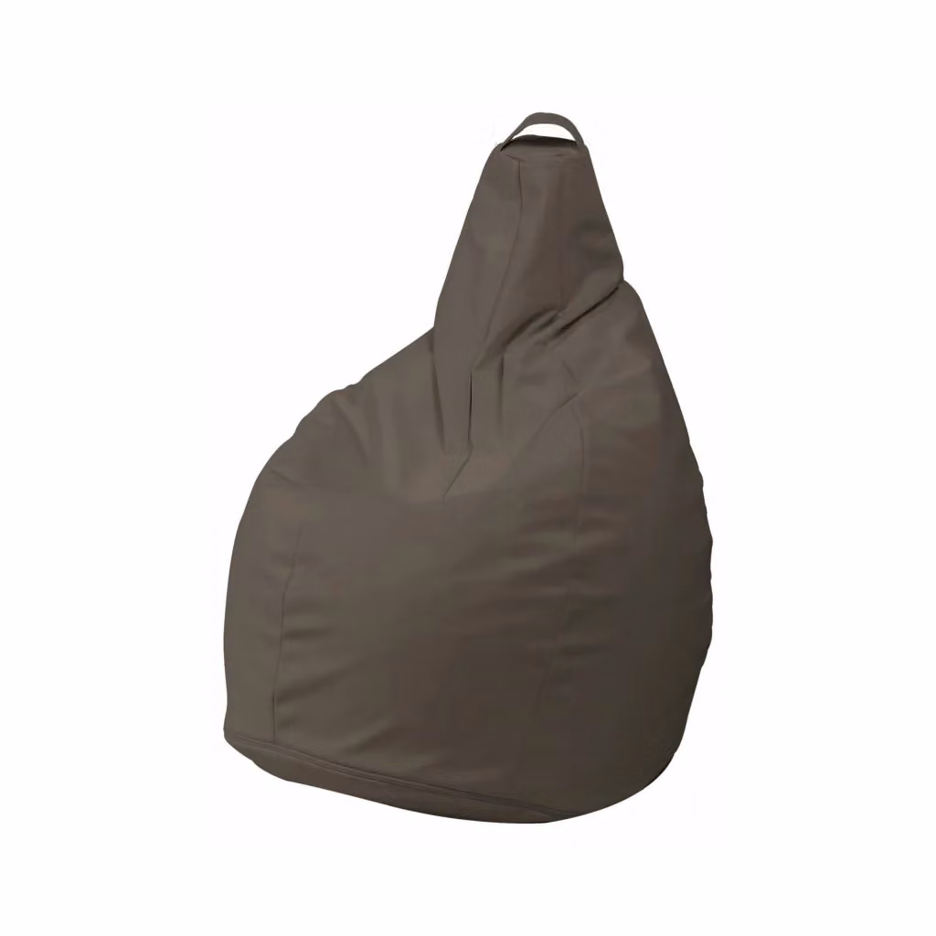 Pouf Aunter Talamo Italia, Poltrona sacco multiuso beige, L/P/H: 90 x 90 x 120 cm – 2