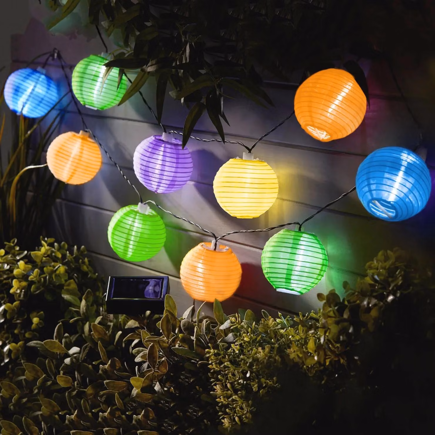 GLOBIZ Catena di lanterne solari - Casa e giardino (gl-11227B)