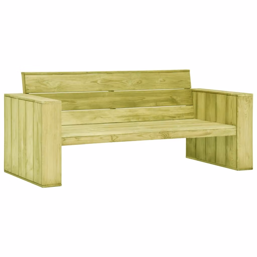 Panchina da giardino 179 cm Legno di pino impregnato