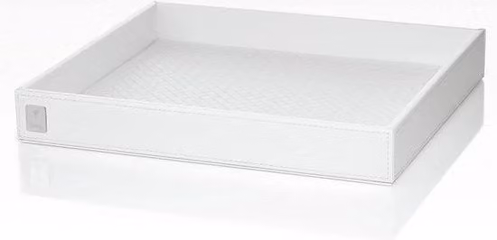Doccia XL Bianco Asciugacapelli per Accessori Bagno - Dimensione Grande asciugacapelli quadrato 70x70
