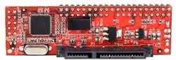 Connettore da IDE a SATA Startech.Com colore rosso