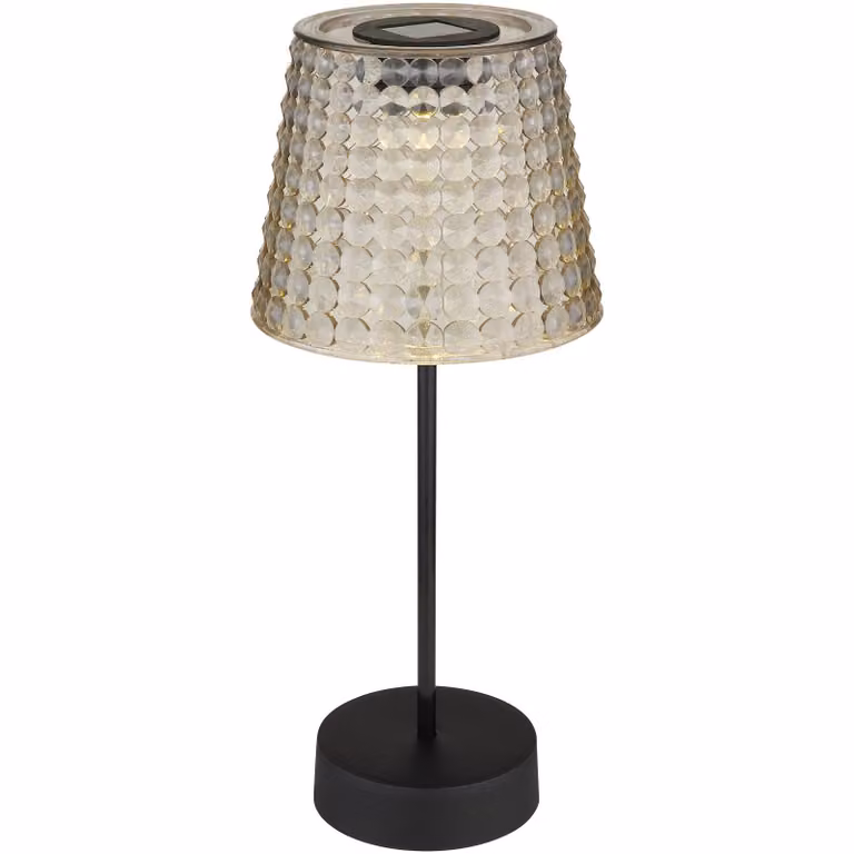 Lampada da tavolo a batteria set di 2 lampade solari ricaricabili lampada da tavolo per esterni luce solare 36634-2S