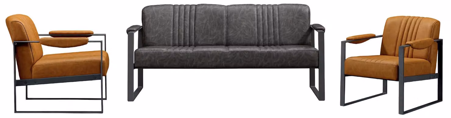 Sofas Garnitur 3+1+1 Sitzer Set Gruppe Luxus Einrichtung Modern Polster