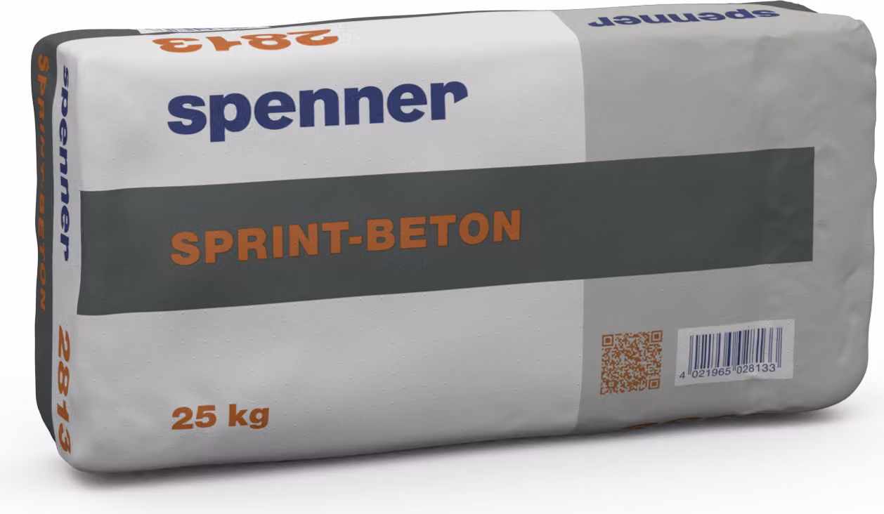 Spenner SPRINT Beton Trockenbeton 25kg