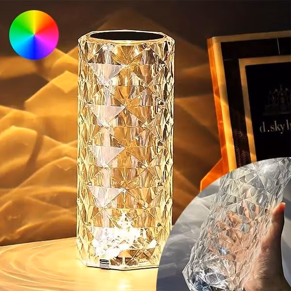 Lampada in cristallo con colori vivaci – MOODLIGHT