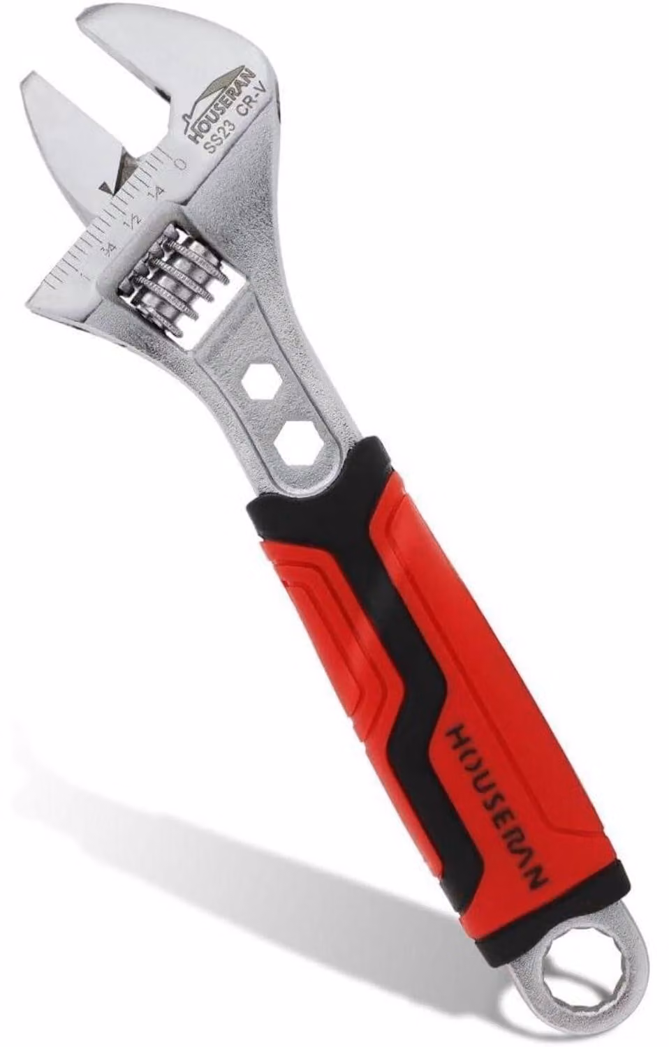 Chiave a forchetta regolabile, acciaio Cr-V, 210 mm, regolabile fino a 30 mm