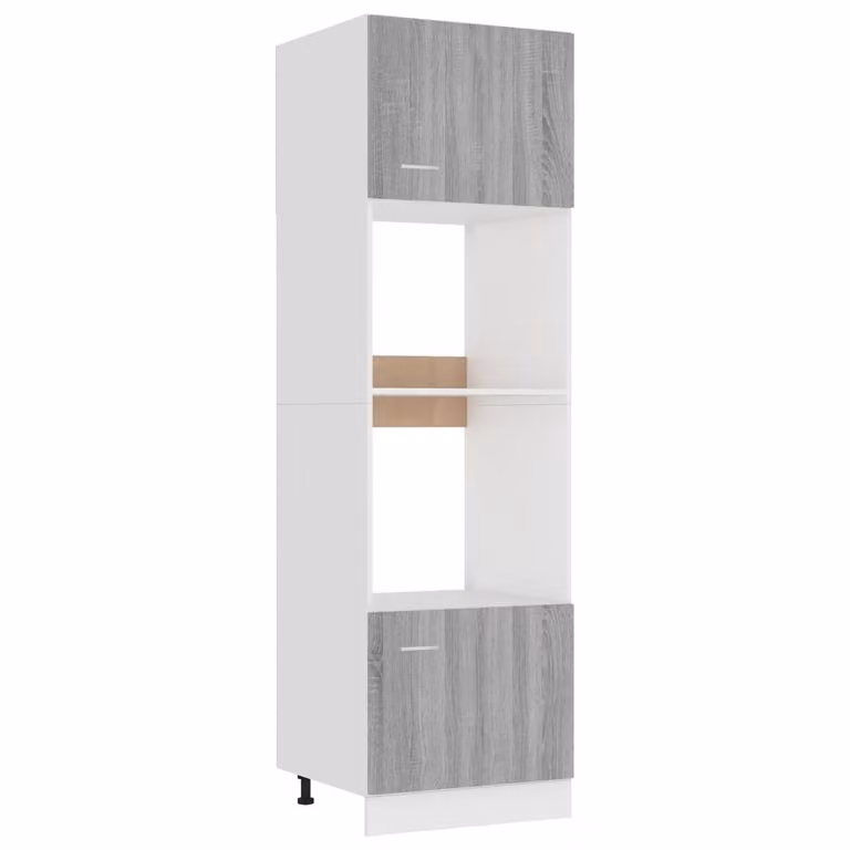 Armadio Microonde “Lyon” Grigio Sonoma 60x57x207 cm