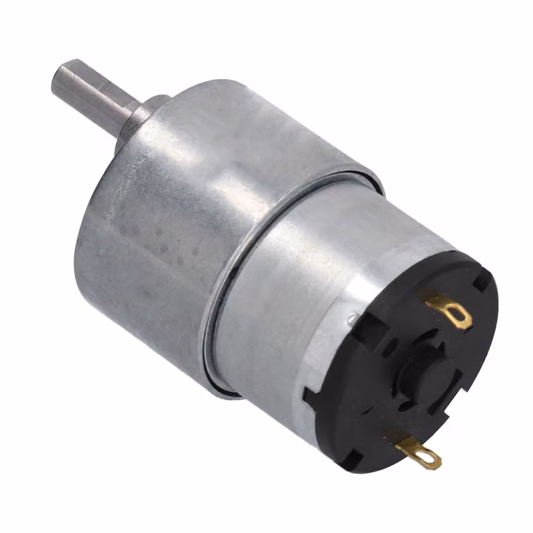 DC 12V Motoriduttore Riduzione di velocità CW CCW Motori filo di rame con 6 mm D albero JGB37?520107RPM