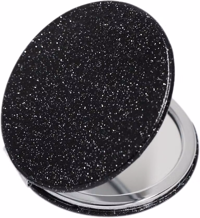 Specchio da viaggio per il trucco, a doppio lato, con ingrandimento 1x e 2x, disponibile in 7 colori, ideale per viaggi