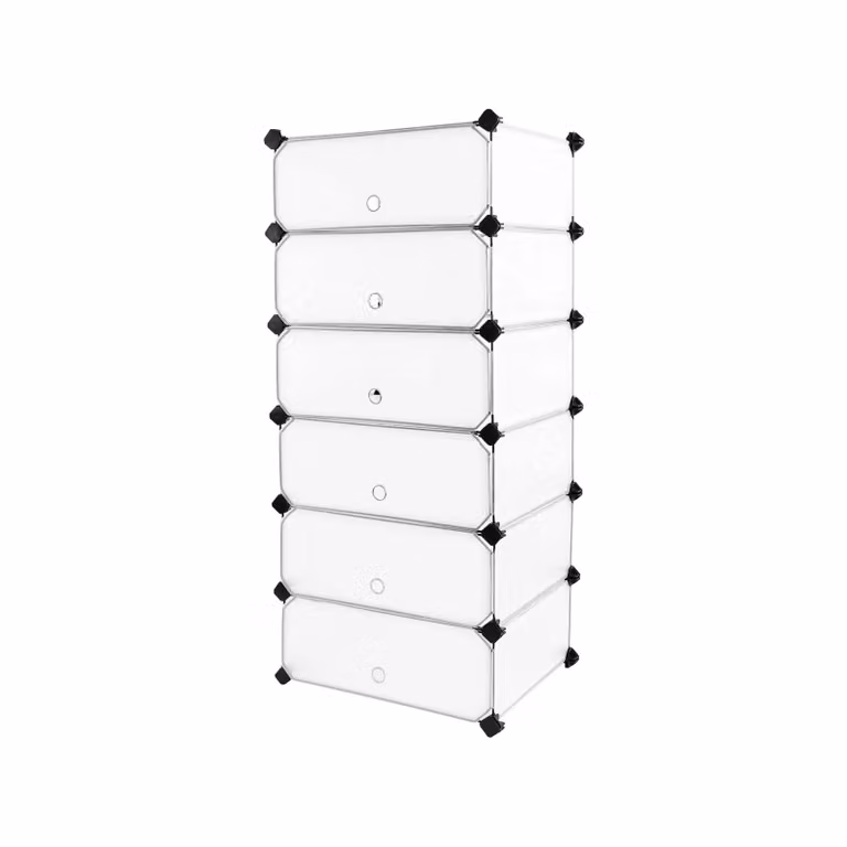 Scaffale Modulare a 6 Scomparti