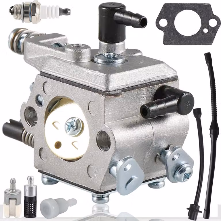 Carburatore di ricambio per motosega - compatibile con modelli da 45cc, 52cc e 58cc - WA-NL-1528