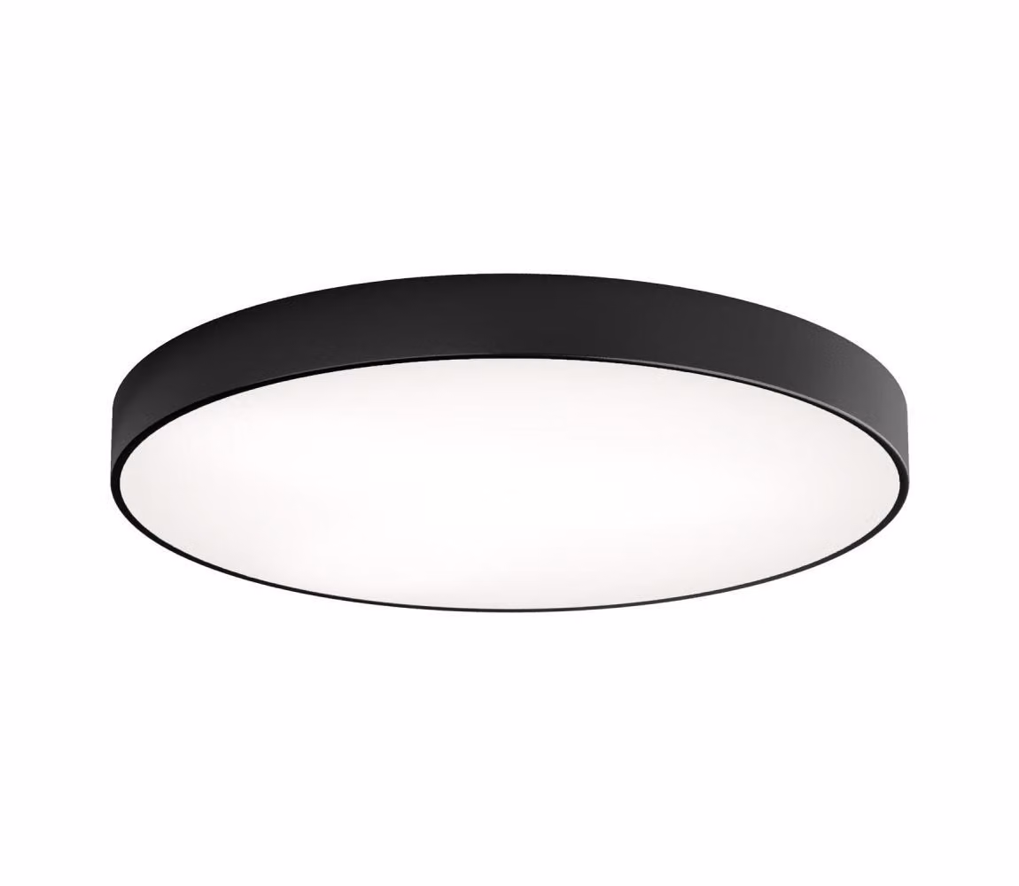 Brilagi - Plafoniera CLARE 6xE27/24W/230V d 80 cm nero