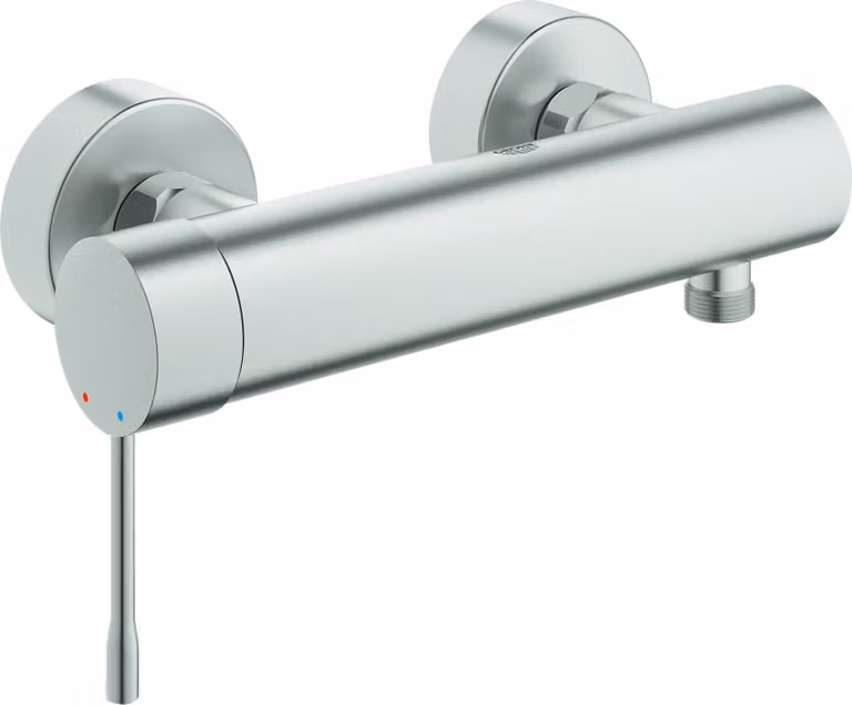 Miscelatore a leva per doccia GROHE Essence in acciaio 33636DC1