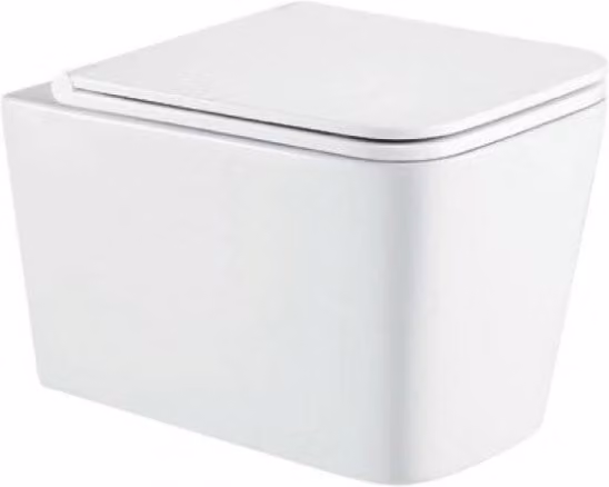 WC sospeso bianco senza brida Tornado BOFY 53x36,5x36 cm