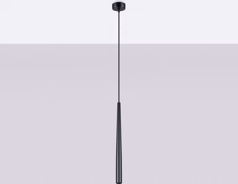Lampada a pedale BLISS 1 nero 1xG9 8W acciaio 118x8x8cm Sollux Lighting