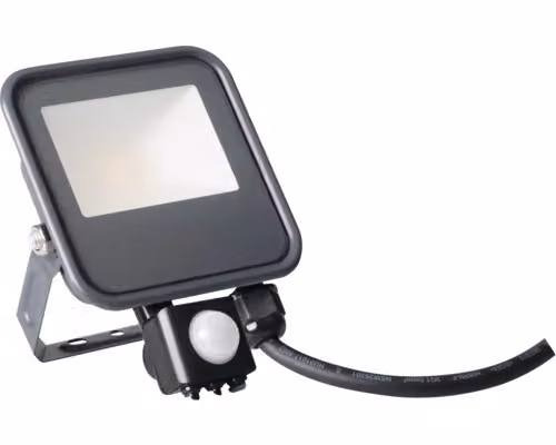 Proiettore da esterno Kanlux iQ LED 10 W luce neutra IP44 con sensore di movimento 33885