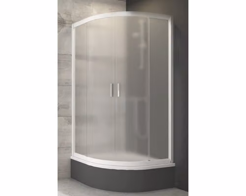 Cabina doccia RAVAK Blix BLCP4-90 SABINA bianco 175 cm doppia porta 3B270140ZG