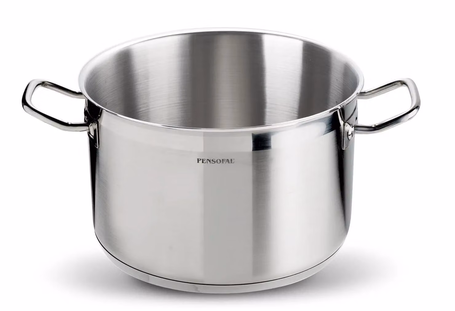 Casseruola alta in acciaio inox per induzione con 2 maniglie linea Gastrochef, diam. 20 cm