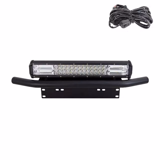 Portatarga, striscia luminosa a LED, fari off-road, 18in n supporto n cavo