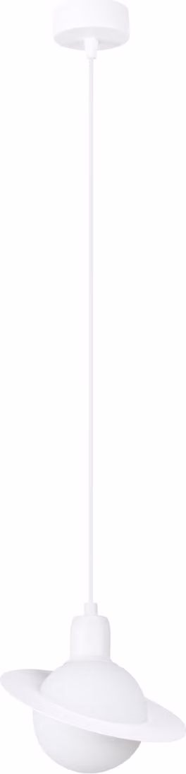 Lampada a sospensione TITANO bianca 1xG9x8W in metallo, dimensioni: 125x20x20 cm, IP20, Pure Lume