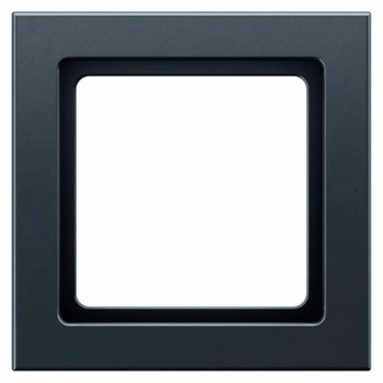 Cornice Berker, singola, Q.3, antracite, velluto, 1 pz.