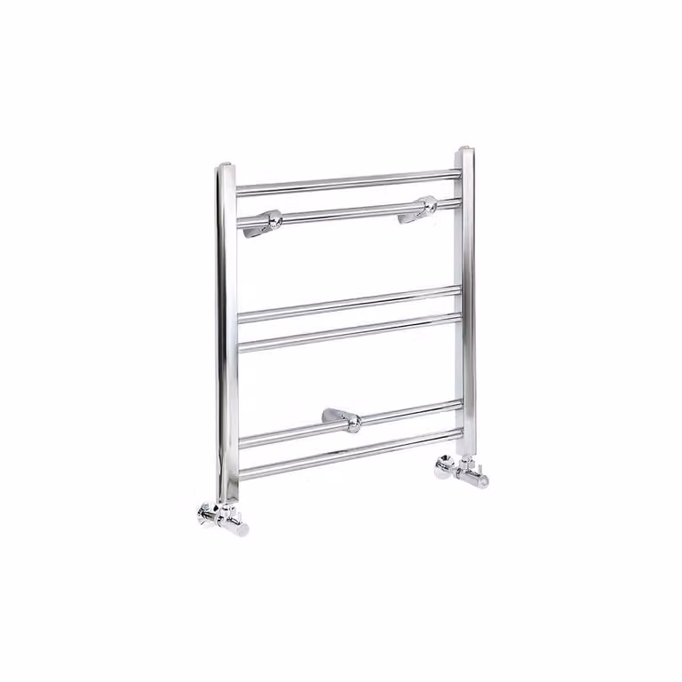 Scaldasalviette di Design Cromato - Termoarredo Bagno Piatto - 600 x 400mm - 110W - Kent