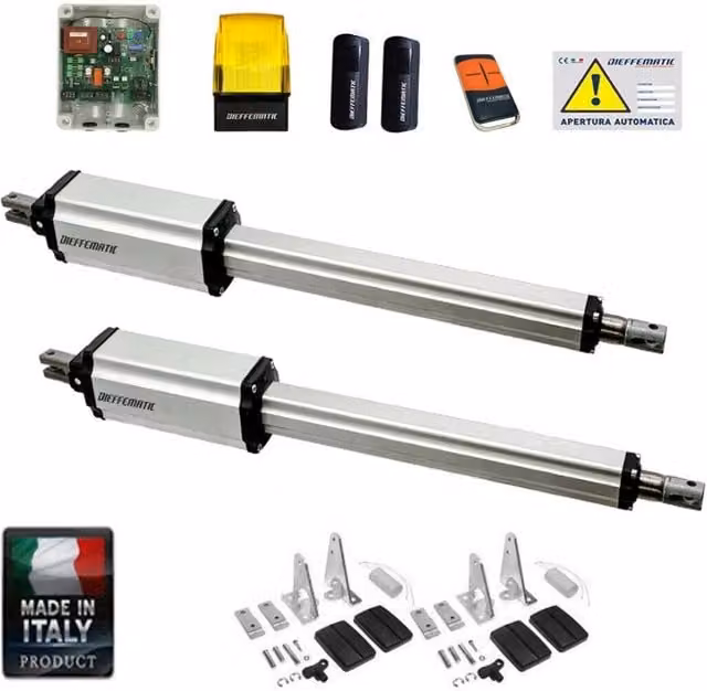KIT AUTOMAZIONE PM CORSA 600 DIEFFEMATIC 230V REVERSIBILE AUTOMATISMO CANCELLO