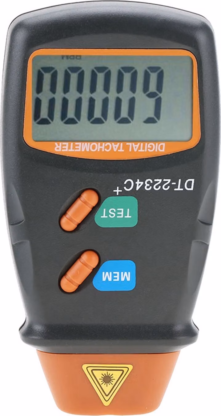 Tachimetro, tachimetro, tachimetro digitale, tachimetro digitale, tachimetro LCD, contagiri, tachimetro a contatto NOn