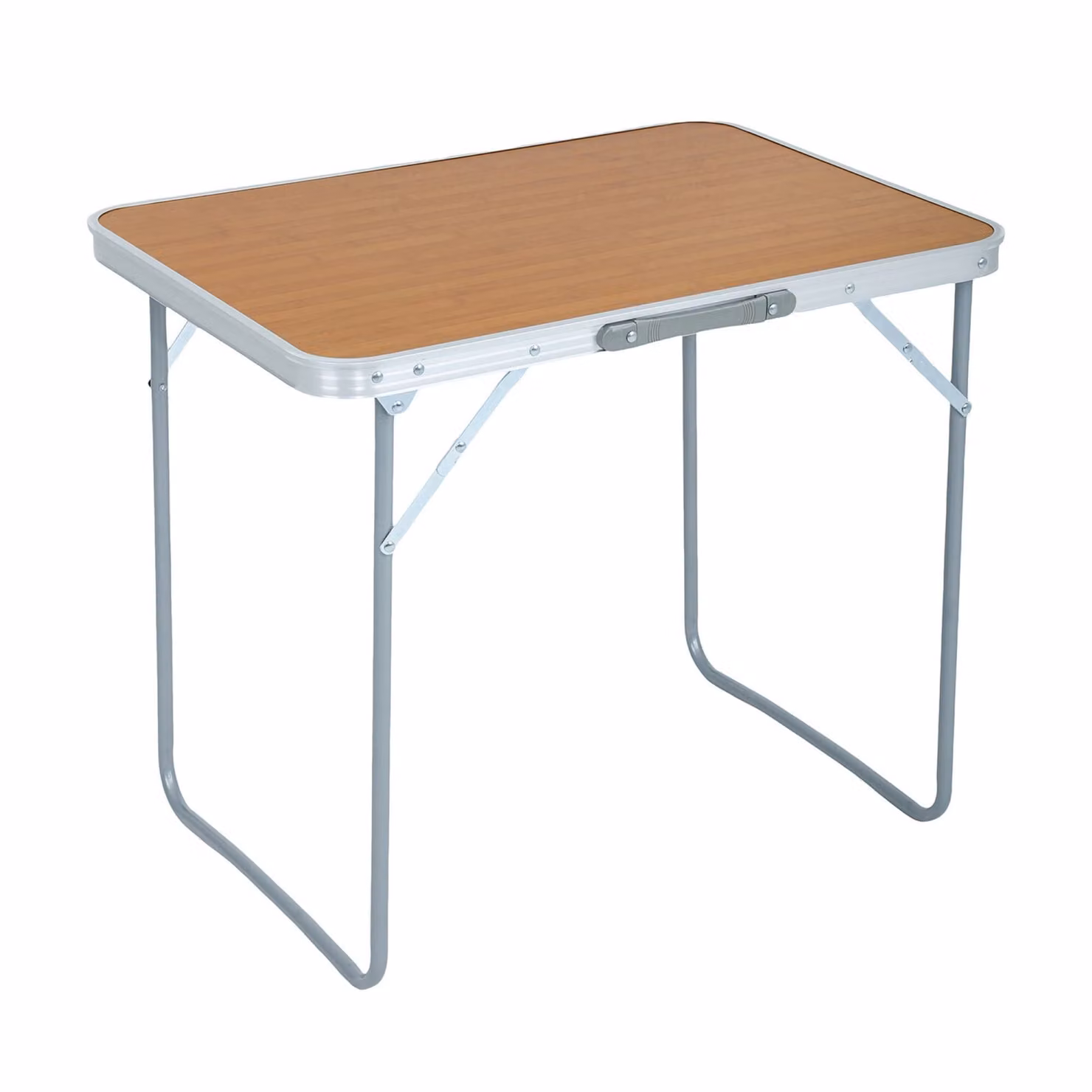 Akord Tavolino Da Campeggio Pieghevole Ares Marrone 60X50X50 Cm