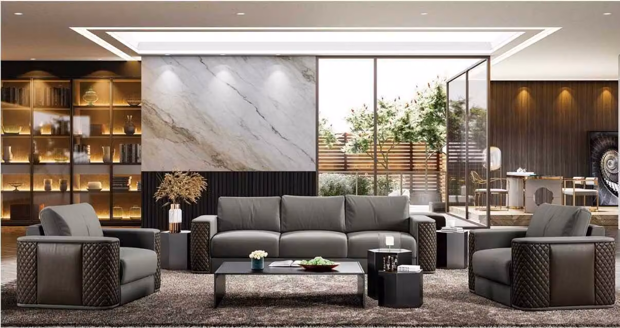 Sofagarnitur 311 Sitzer Luxus Sofa Sessel Wohnzimmer Komplett