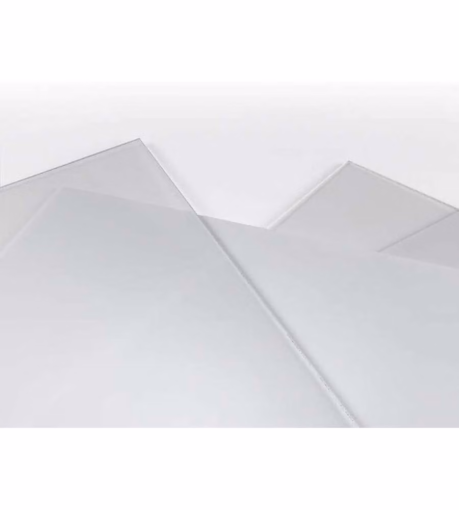 VETRONOVA Polistirolo Liscio Trasparente 250x500mm Spessore 2mm