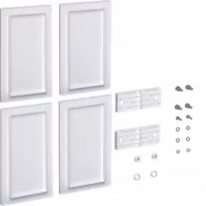 Set di connessione Hager verticale, a 4 campi, FR/FS FZ774A