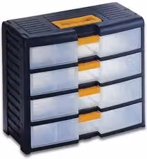 Porta minuteria cassettiera modulare 42001 4C STORE AGE Nero L/P/H: 39,1 x 19,7 x 33,4 cm