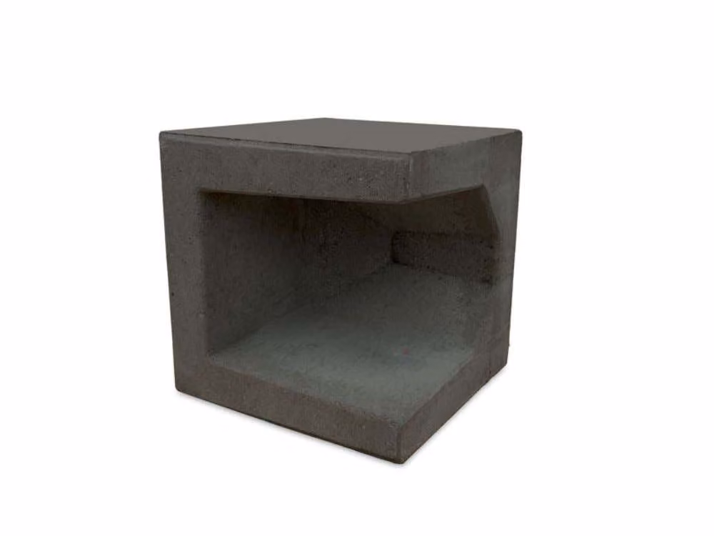 Diephaus Elemento decorativo ANGOLO ANTRACITE 40/40/40 CM