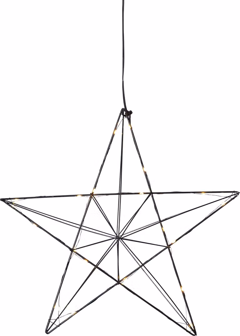 Luci posteriori a LED, 20 LED, colore nero, design moderno, dimensioni 38x36 cm