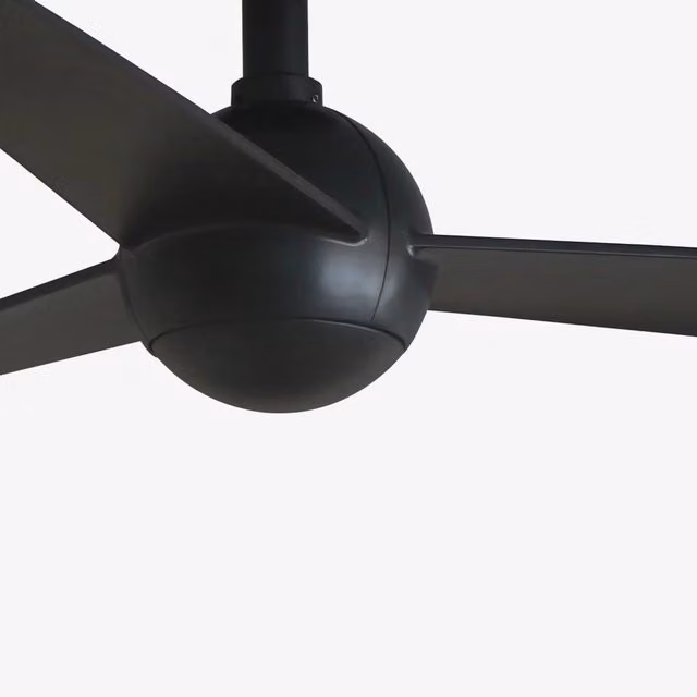 SFERA M, Ventilatore senza Luce, Faro Barcelona Colore: Nero