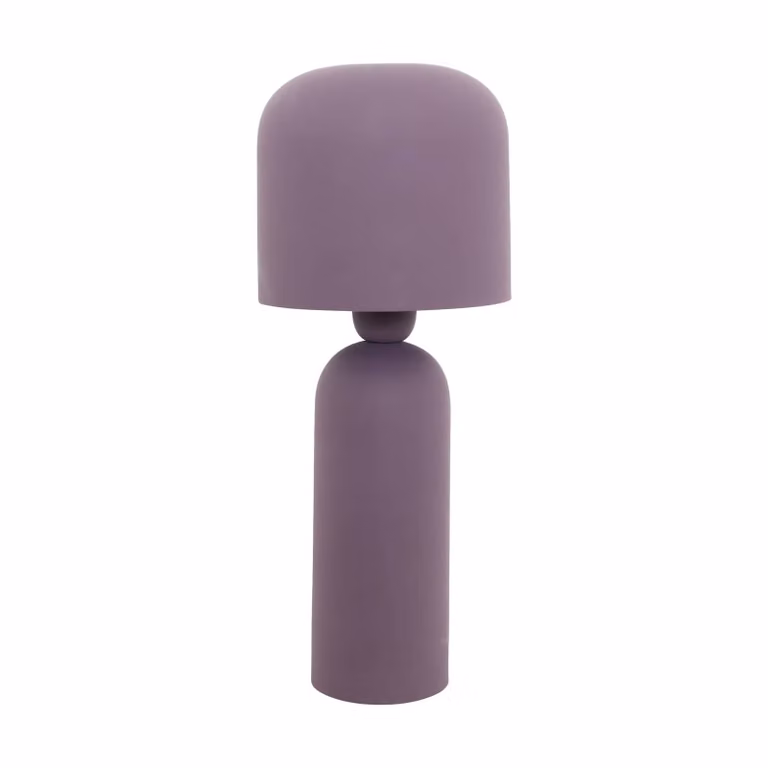 KARE Lampada da tavolo di design Maya, Rosso, Soggiorno / Sala da pranzo, Metallo, Lampada da tavolo