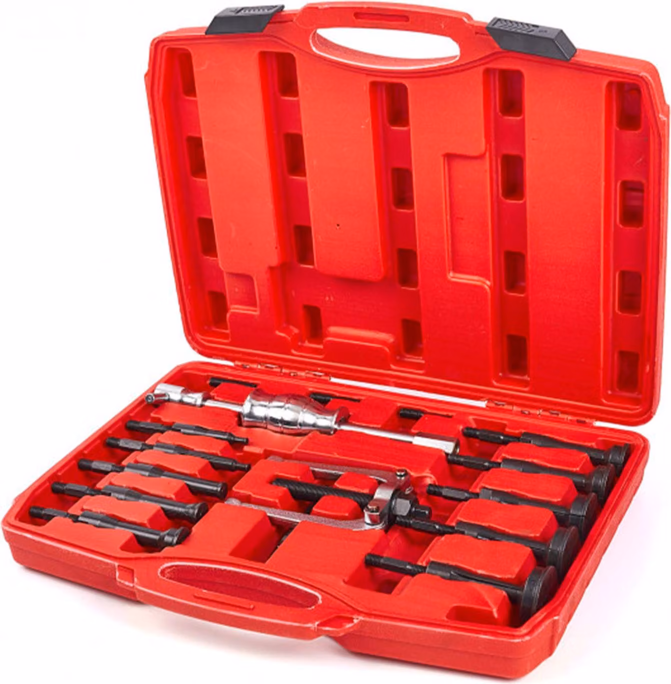 HBM Set di estrattori per movimenti centrali, 17 pezzi, 8 - 58 mm
