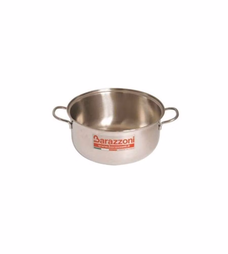 Casseruola Inox 2 Manici    Cm 24 Bonita Barazzoni