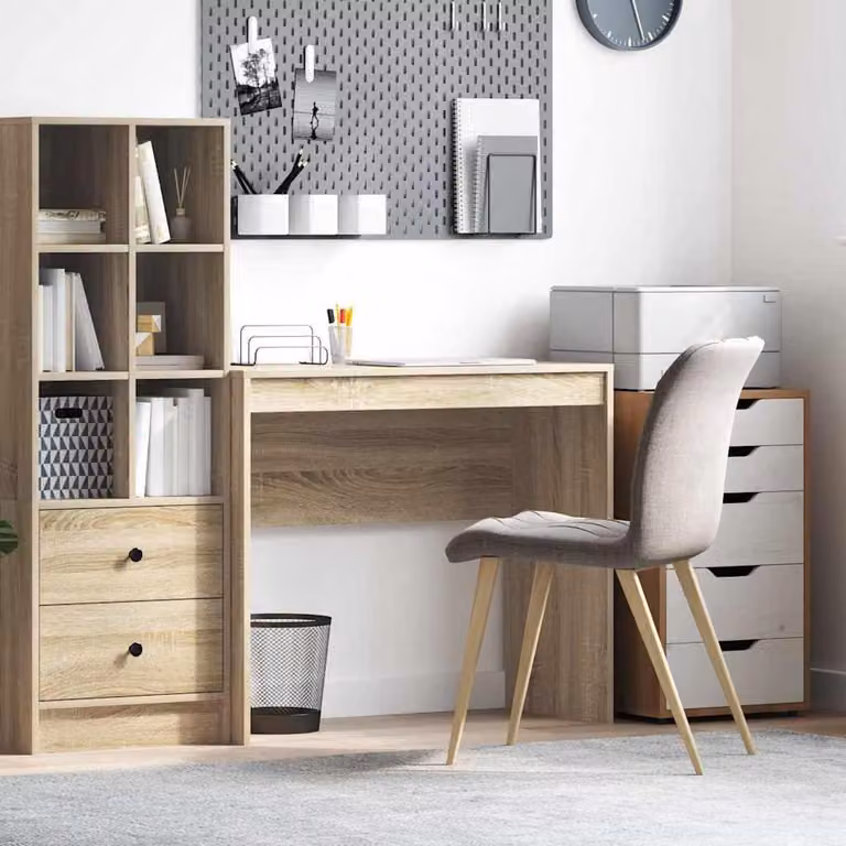 Maison Exclusive - Scrivania in rovere Sonoma 90 x 40 x 76 cm