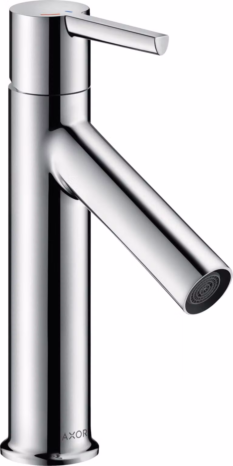 hansgrohe AXOR Starck mitigeur monocommande de lavabo 100 avec béqu'ille CoolStart, chromé, 10007000, 10007000