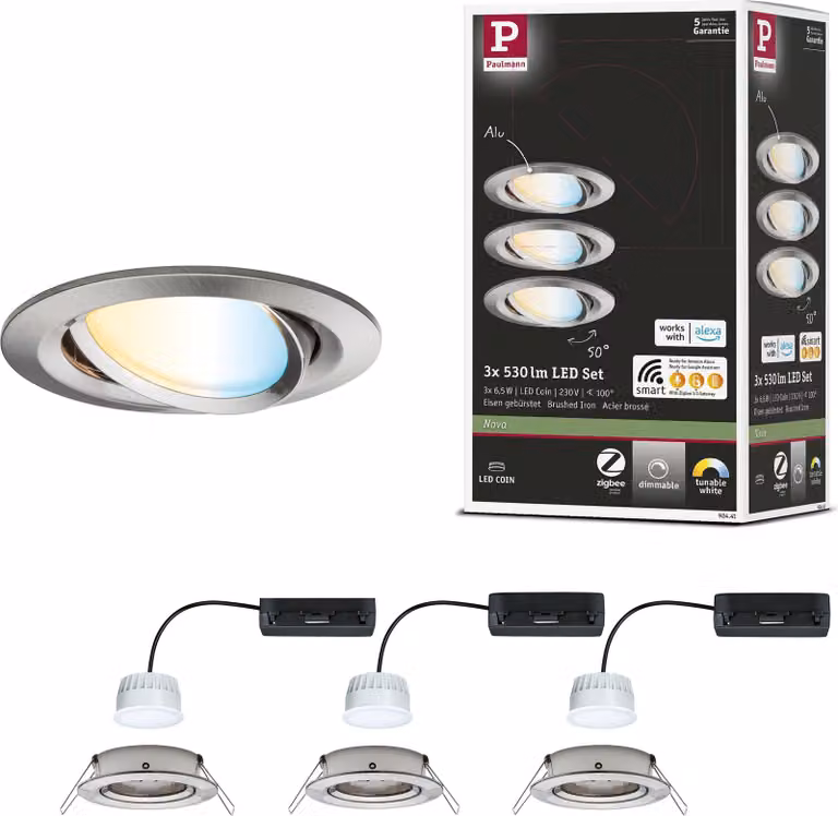 Paulmann Luce da incasso LED Nova